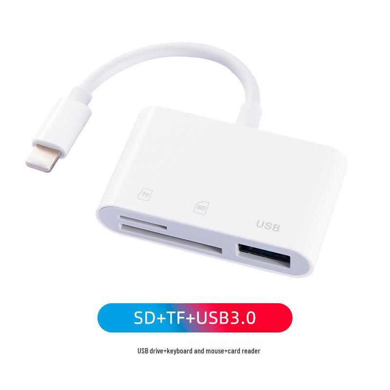 Type-C OTG 2.0 SD/TF Card Reader for Android Phones and Computers - Multi-Function Disk.