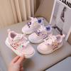 Girls Cartoon Sneakers 2025 Spring New Children's Shoes Little White Shoes Pendant Board Shoes Girls Low-top Casual Shoes