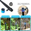 Drip Emitters Irrigation Kit 10/20Pcs 18cm Adjustable Flow Drippers for Garden Lawn Potted Plant Automatic Watering System