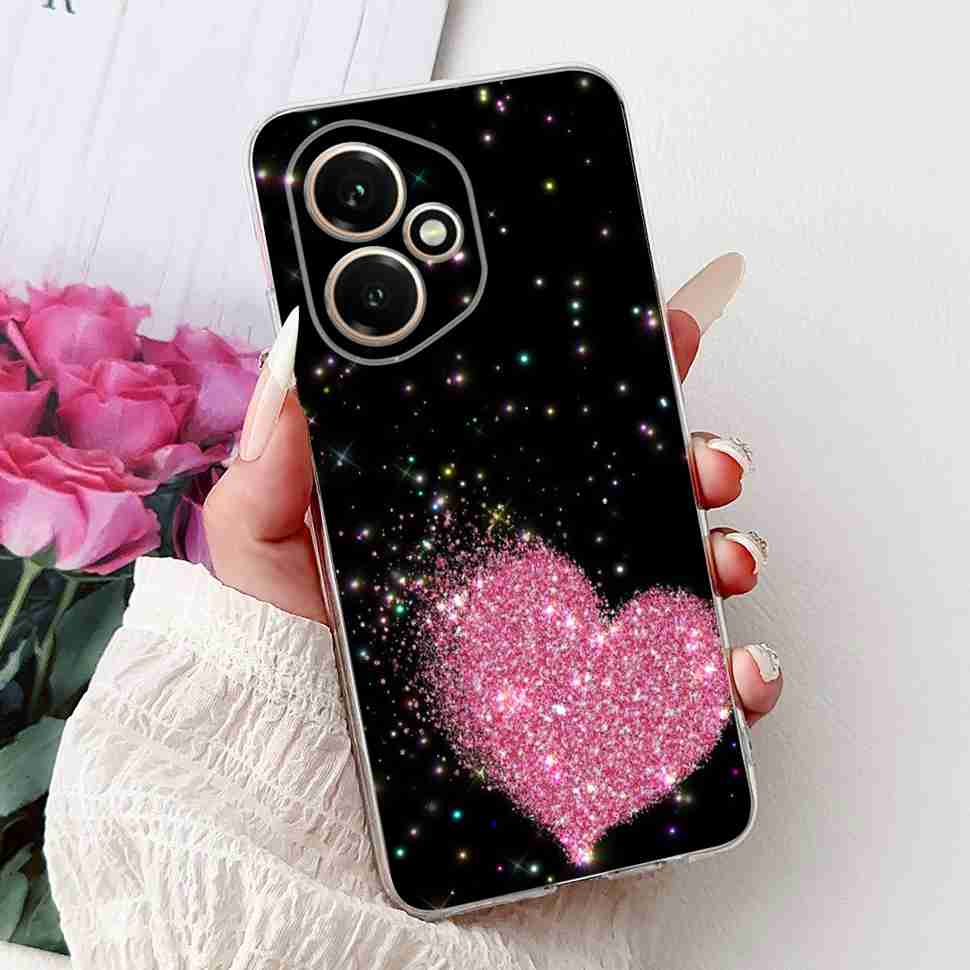 For Honor 400 5G 6.55" Case DNY-NX9 Cartoon Cat Girl Love Soft Silicone TPU Cover For Huawei Honor 400 Global Phone Cases Bumper