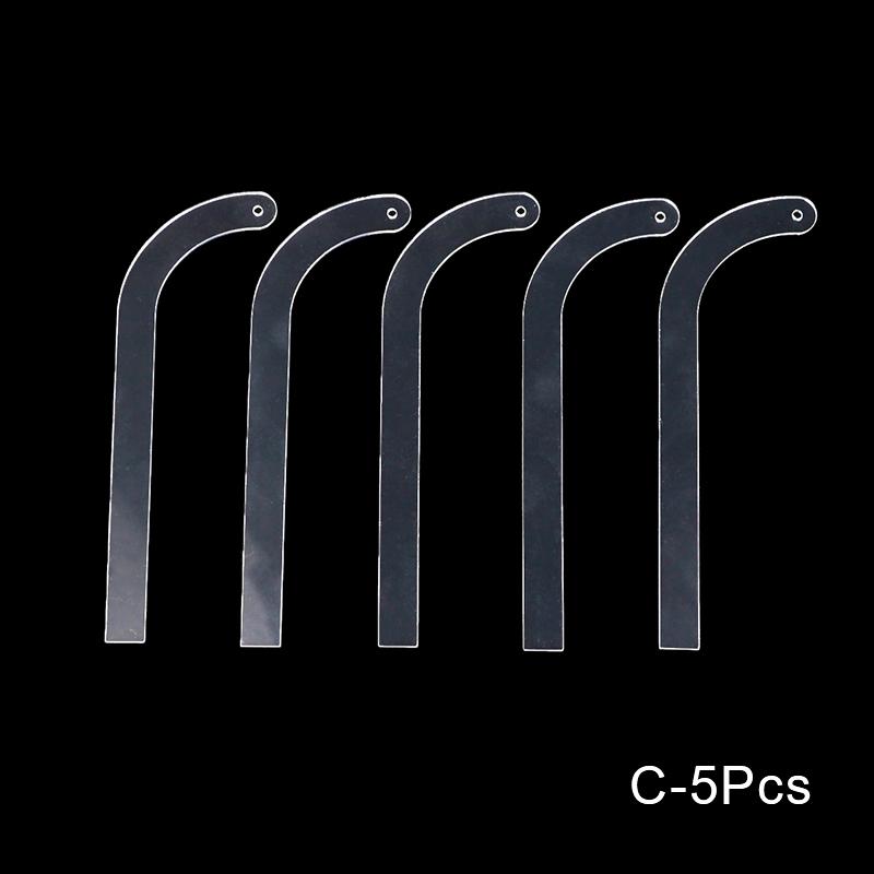 1/5 Stück Klarsicht Acryl Ohrring Display Halter Ständer Ohrring Trageeffekt Stab Ohrstecker Schmuck Anprobierstab