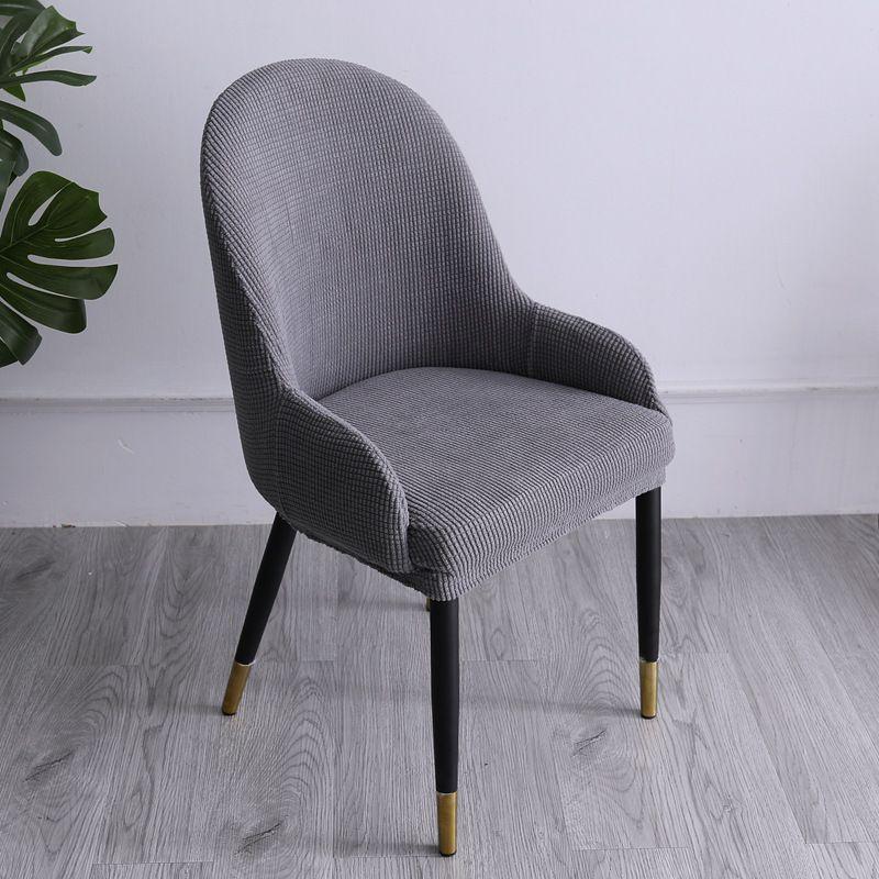 Armchair Cover Dinning Slipcover Chair Protector Curved Removable Antiskid