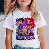 Kids' T-shirt K-Pop 'Demon Slayer' Print 2025 Movie Crew Neck Girls' Cartoon Short Sleeve Summer Baby Fashion Casual Top