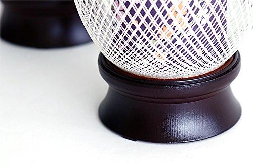 Yamakou Bon-Laternen Modern Mini Obon Dekorationen Erstes Bon Neues Bon 2 Paare Gifu no Homare Serie Kirschblüte Schneesturm Japanische Blumen Kirsche