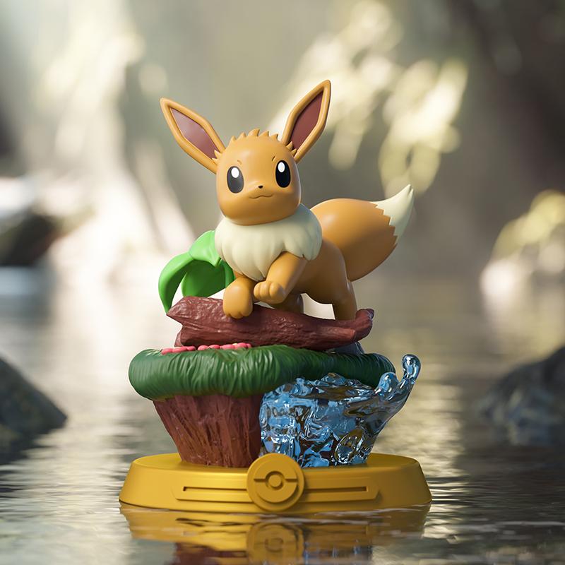 9 Beutel Monster Blind Box PVC Actionfigur Abenteuer Evoli Sylveon Umbreon Überraschungsspielzeug Sammlung Geschenk für Kinder