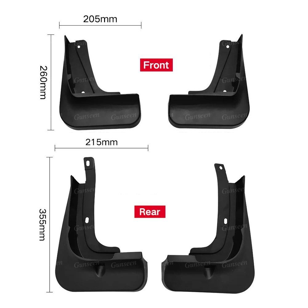 For Volkswagen ID.6 X VW ID6 ID 6 Car Mudguards 2023 2022 Splash Guards MudFlaps Front Rear  Auto Accessories Fender Mud Flaps