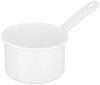 Noda Horo Enamel Saucepan, Milk Pan, Gas Stove Only, Made In Japan, White, 12cm, YN-M12