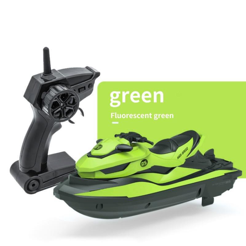 High-Speed Remote Control Waterproof Speedboat Toy for Kids