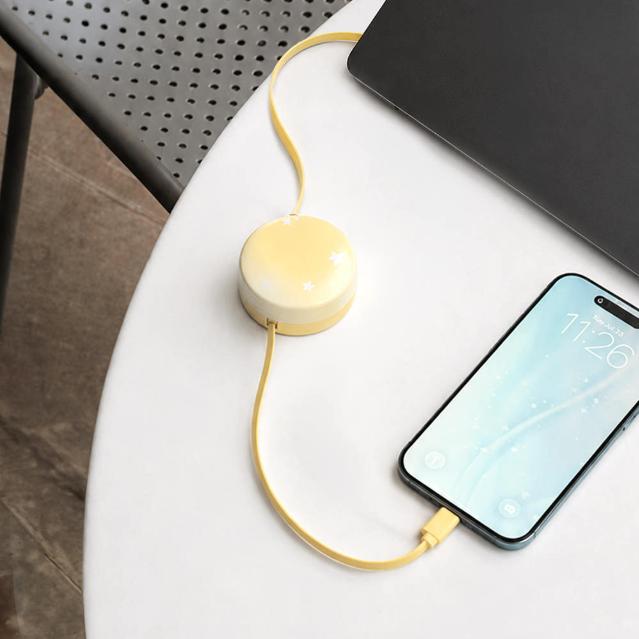 BT21 100W Retactable USB-C Cable