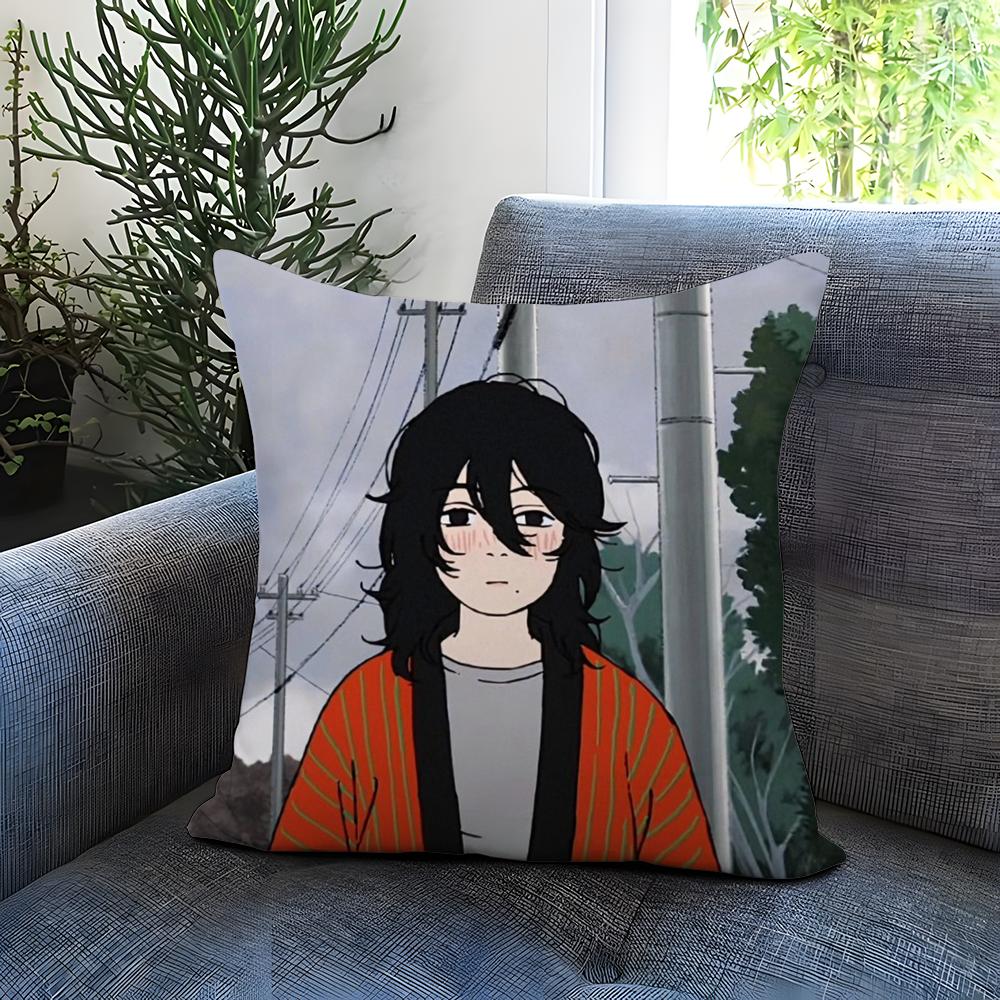 Look Back S-Suddenly Cushion Cover Comfortable Reversible Pillow Cover Ideal for Car Sofa Bedroom & Beyond