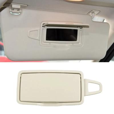 For Mercedes Benz W205 W253 1PC Left Right Front Sun Shade Visor Makeup Mirror Cover Car Replacement C GLC Class 2015- Parts