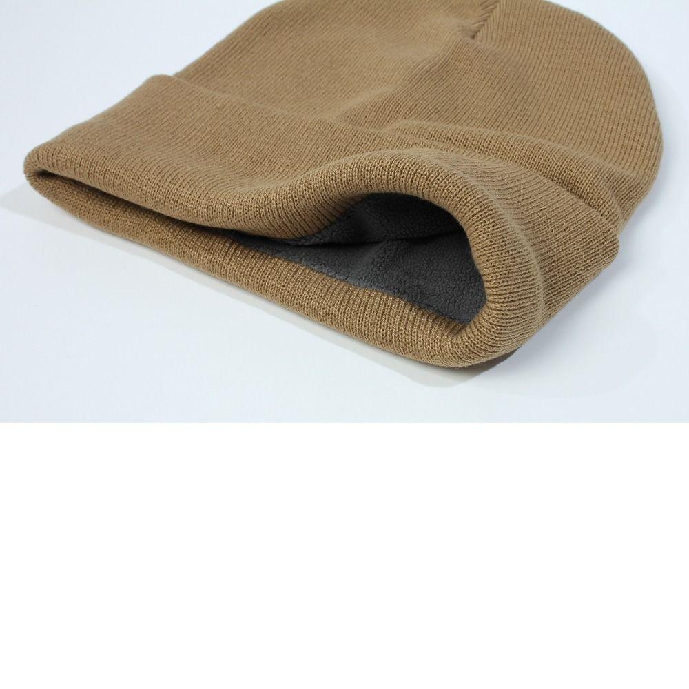 Winter Warm Cuffed Beanie Knit Skull Cuff Cap Unisex Beanie Hat  for Men Women