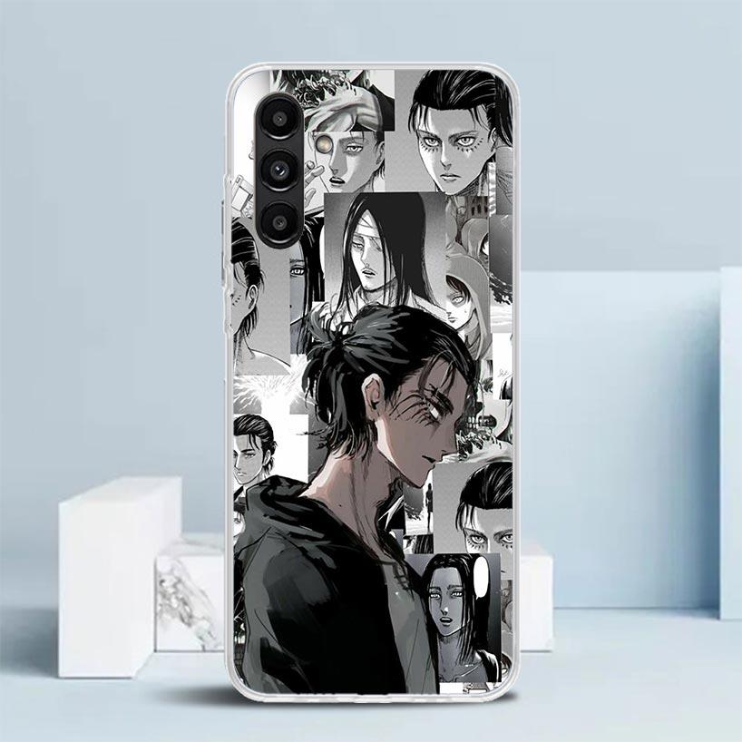 Attack Titan Anime Phone Case For Samsung Galaxy A17 A37 A57 A16 A15 A14 A13 A56 A55 A54 A53 A36 A35 A34 A33 A26 A25 A24 A23 Gal
