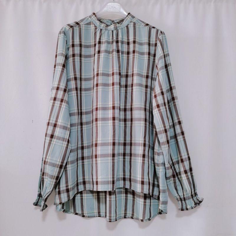 Removed Half Turtleneck Streamer Long Sleeve Shirt Women's Mercerizing Satin Surface Bottoming Shirt Accessible Luxury Professional Commute Autumn