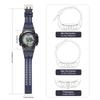 Digital Sports 10 Meter Water with Alarm Dual Time Ideal for Swimming and Diving Men's Watch, ATM/100 Resistant, Backlight, Clock, Stopwatch,
