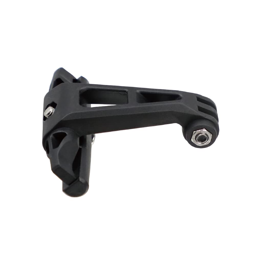 Universal Saddle Mount Type B Rail Diagonal Base Mount Only for Mounting GoPro Safety Light and Tail Adapters [REC MOUNT] (for Parts) [Saddle2-SDGP]