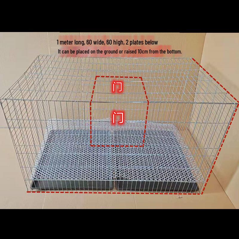Large Outdoor/Indoor Cage for Rabbits, Chickens, and Pigeons - Model 862VxSFvH7