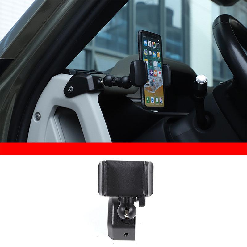 For Land Rover Defender 110 2020-2024 Aluminum Car  Mobile Phone Bracket GPS Navigation Bracket Car Interior Accessories