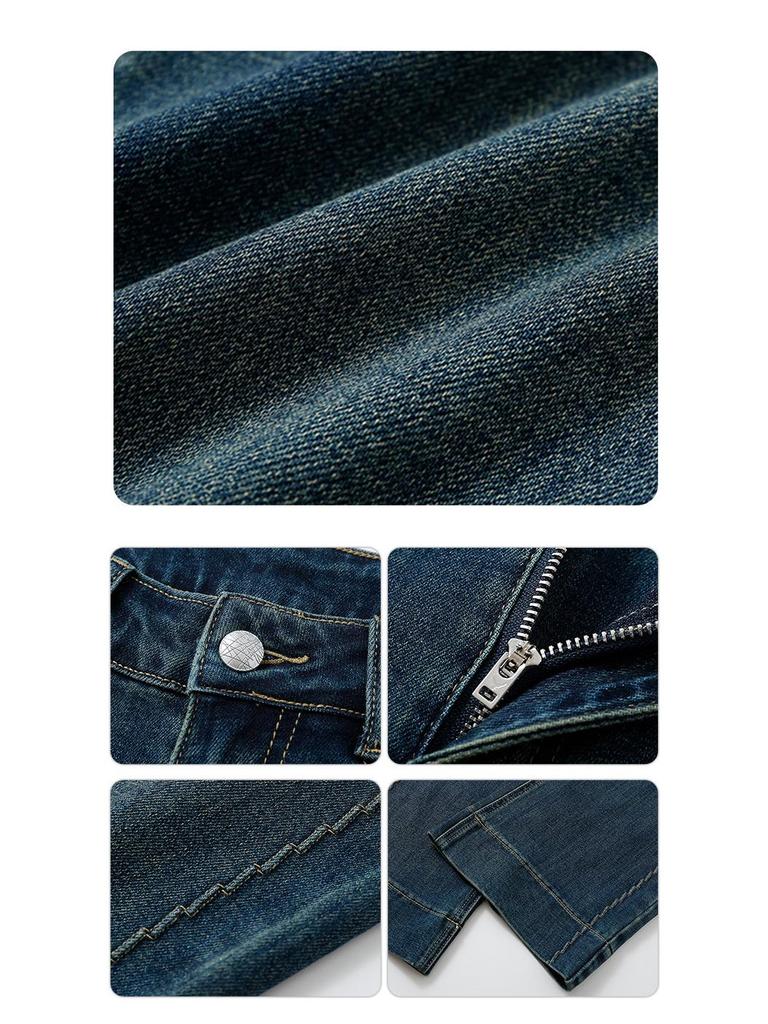 Women's Petite Retro Cropped Wide-Leg Jeans - Spring/Summer 2026