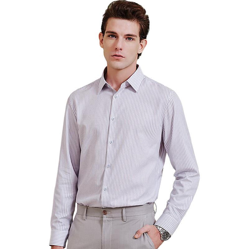 Youngor Men s Premium Business Casual Long Sleeve Shirt 42