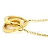 Tiffany & Co Double loopNecklace 18K Yellow Gold Array