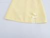 2025 Spring Women's European American Style Versatile Bow Decor Half Skirt