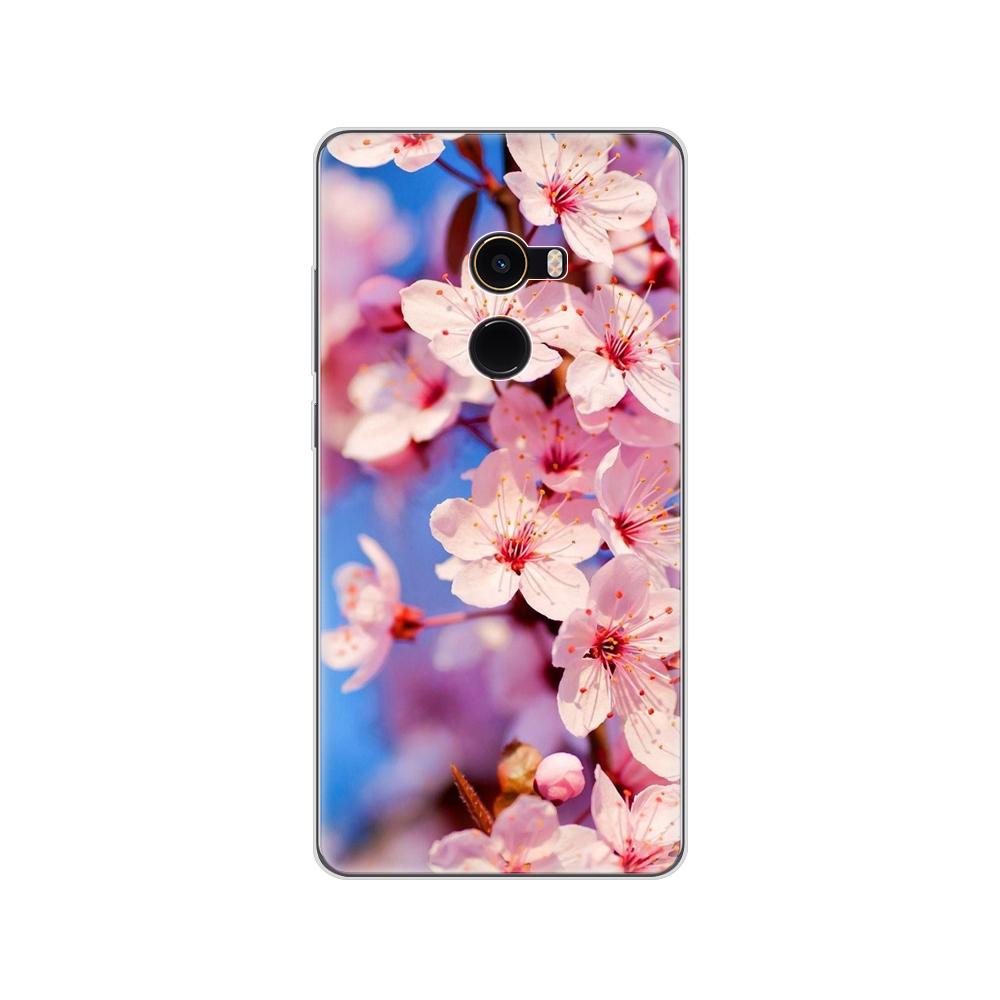 Měkké silikonové pouzdro TPU pro Xiaomi Mix 2 pouzdro pro Xiaomi Mi Mix 2 Mix2 zadní kryt 360 plný ochranný transparentní coque