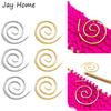 2PCS Spiral Cable Knitting Needle Stainless Steel Circular Sewing Needle Knitting Needles Stitch Holders Handmade Knitting Tools