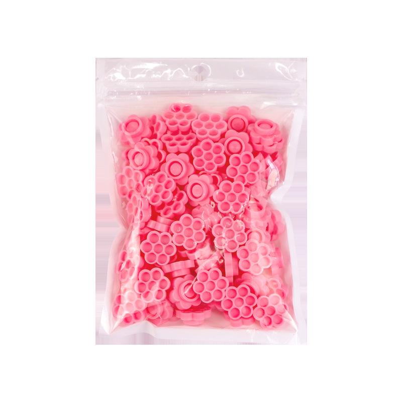 Pflaumenblüten Wimpernverlängerungskleberbecher - 100 Stück