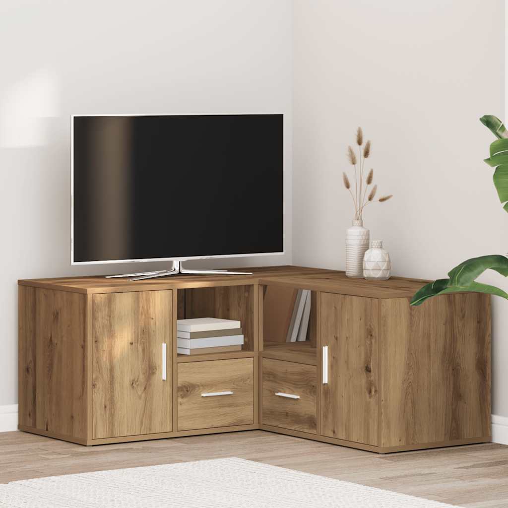 Vidaxl Armario de Esquina, Roble Artisan, 160X40X45 Cm