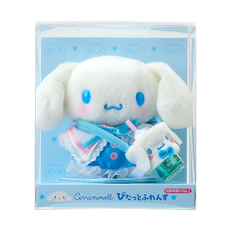 

Sanrio Starter Plush Doll Set (Pitatto Friends) Cinnamoroll, Ages 3 and Up, 418200