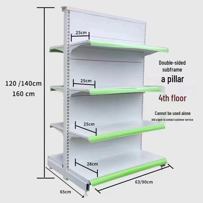 Hospital Pharmacy Multilayer Display Rack: Double/Single-Sided Wall-Mounted Medicine Cabinet
