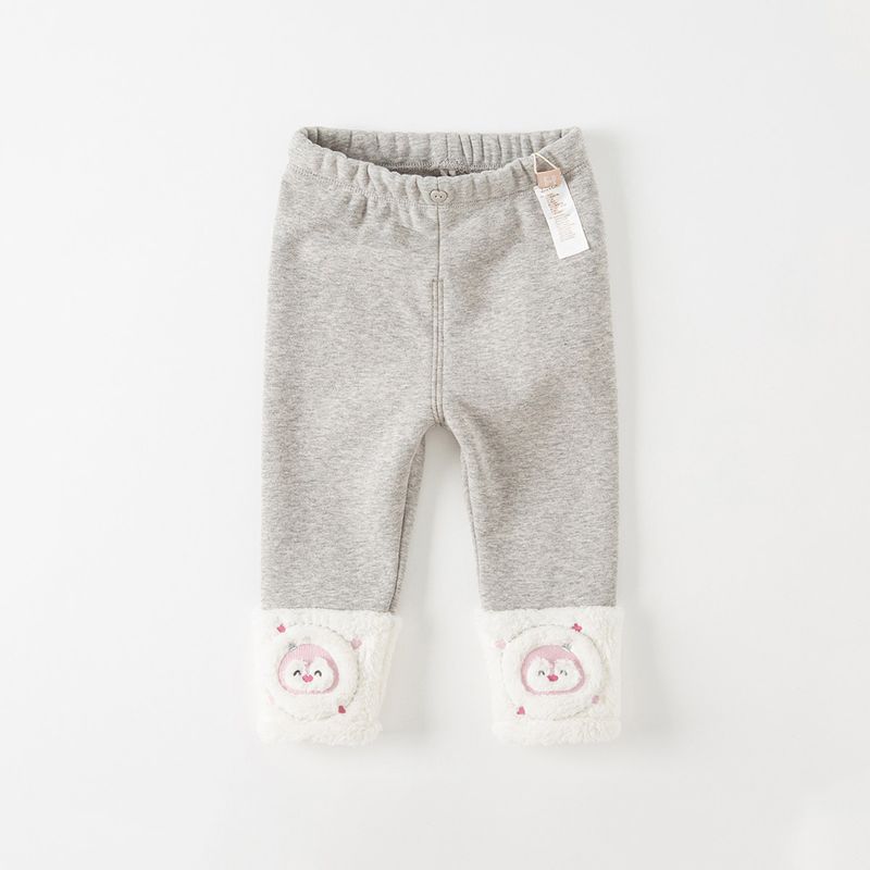 Dave & Bella Winter Fleece-Lined Baby Girls' Pants