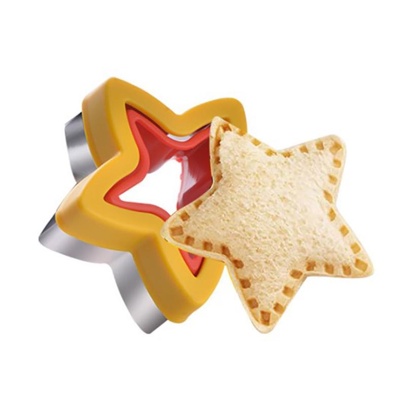 

Нержавеющая сталь форма для резки хлеба сэндвича карманный резак для хлеба тостов форма для выпечки печенья формочки для печенья аксессуары Star