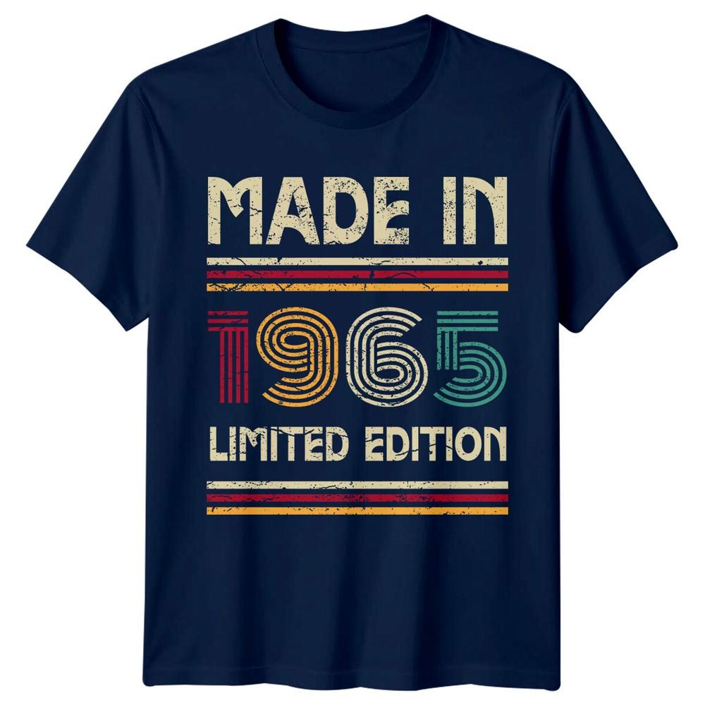 Made In 1965 Limited Edition Unisexs T Shirt 61st Birthday Gift