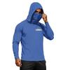 Men's Summer Hawaiian Print Quick Dry Long Sleeve T Shirt UPF50 Plus Sun Protection Fitness Sports Hoodie Lightweight Breathable