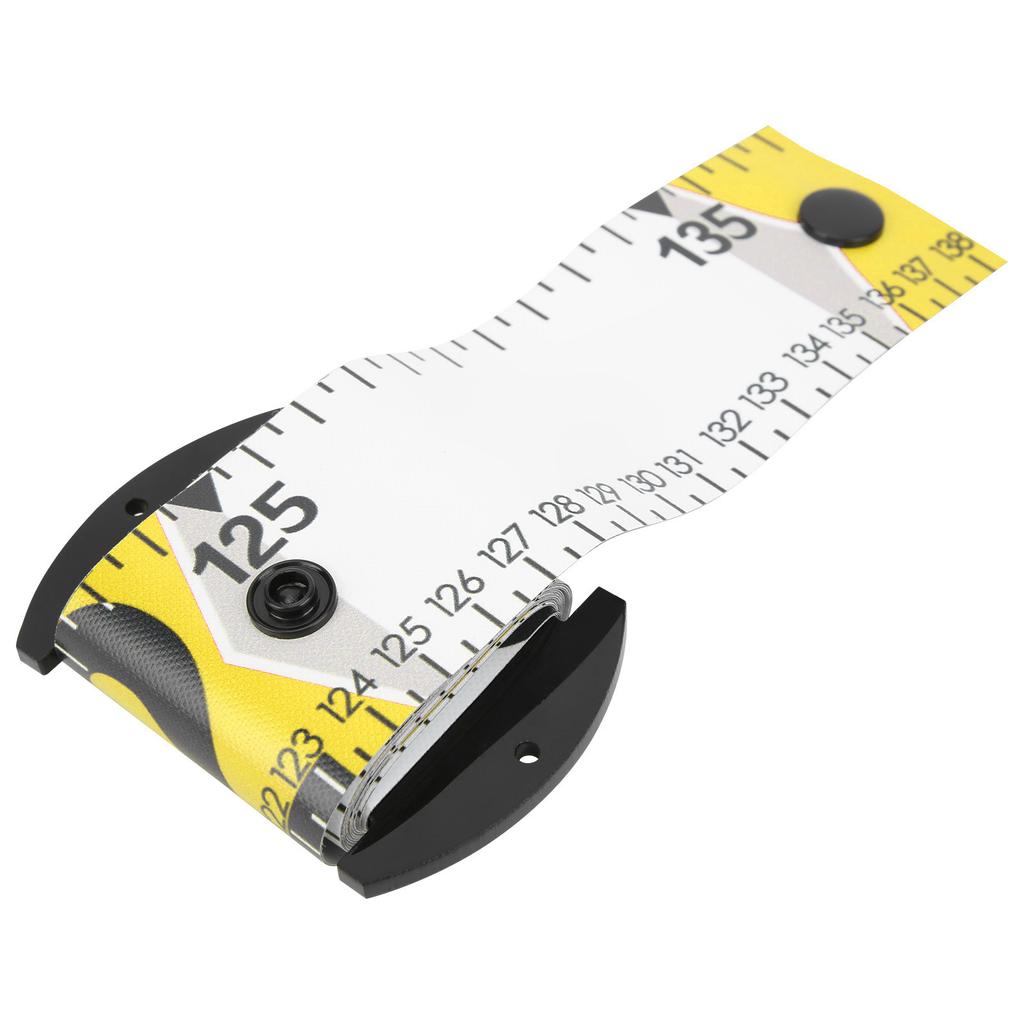 138x5cm Fish Measuring Ruler Fish Measuring Tape Waterproof Fishing Measurement ToolYellow