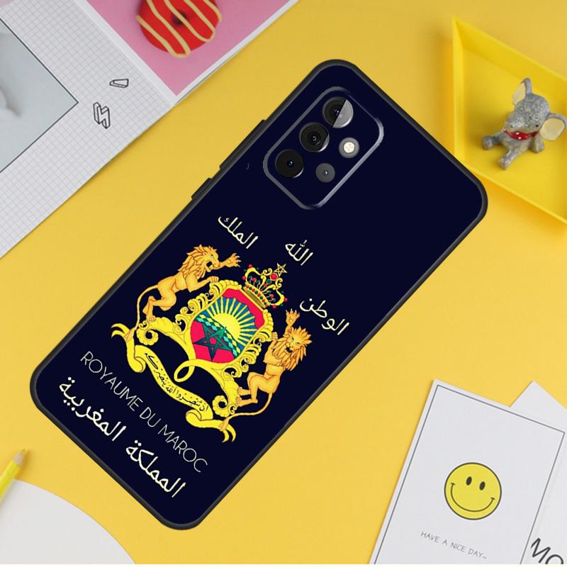 Morocco Maroc Moroccan Flag Case For Samsung Galaxy A15 A17 A54 A34 A14 A13 A23 A33 A53 A52 A32 A12 A56 A36 A16 A35 A55