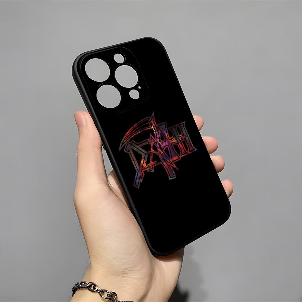 

D-Deaths Mental Rock Band Anime Phone Case For IPhone 17 Pro Max 16 15 14 Pro Max 13 11 X Xs Xr 8 7Plus Silicone Cover iPhone 16 Plus