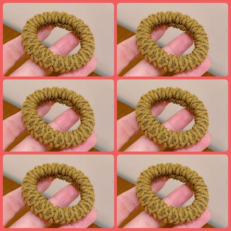Durable High-Elasticity Seamless Hair Tie for Women - Scalp-Friendly, Ideal for High Ponytails