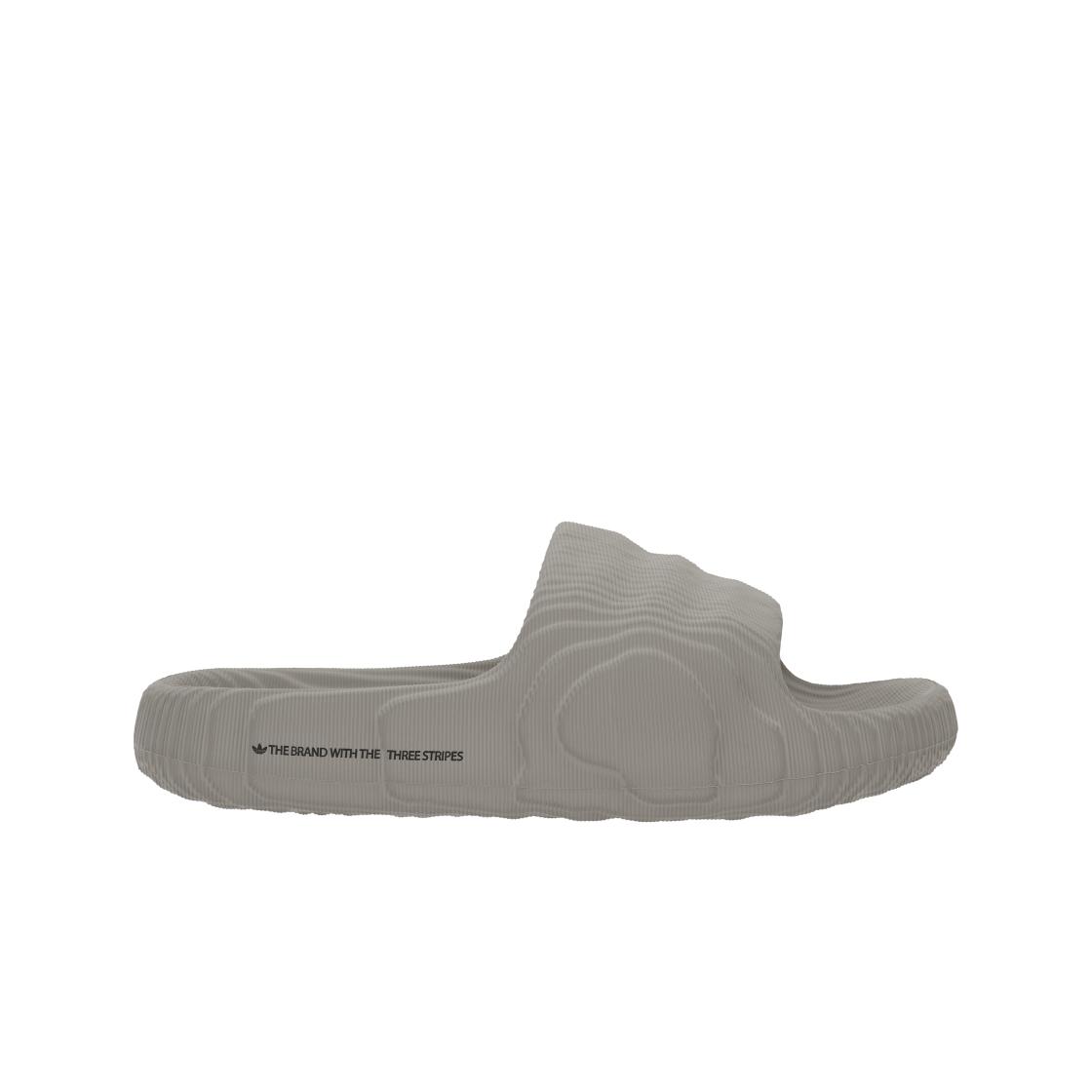 adidas Adilette 22 Slides Светло-коричневые кроссовки унисекс Core-Black HQ4670 38