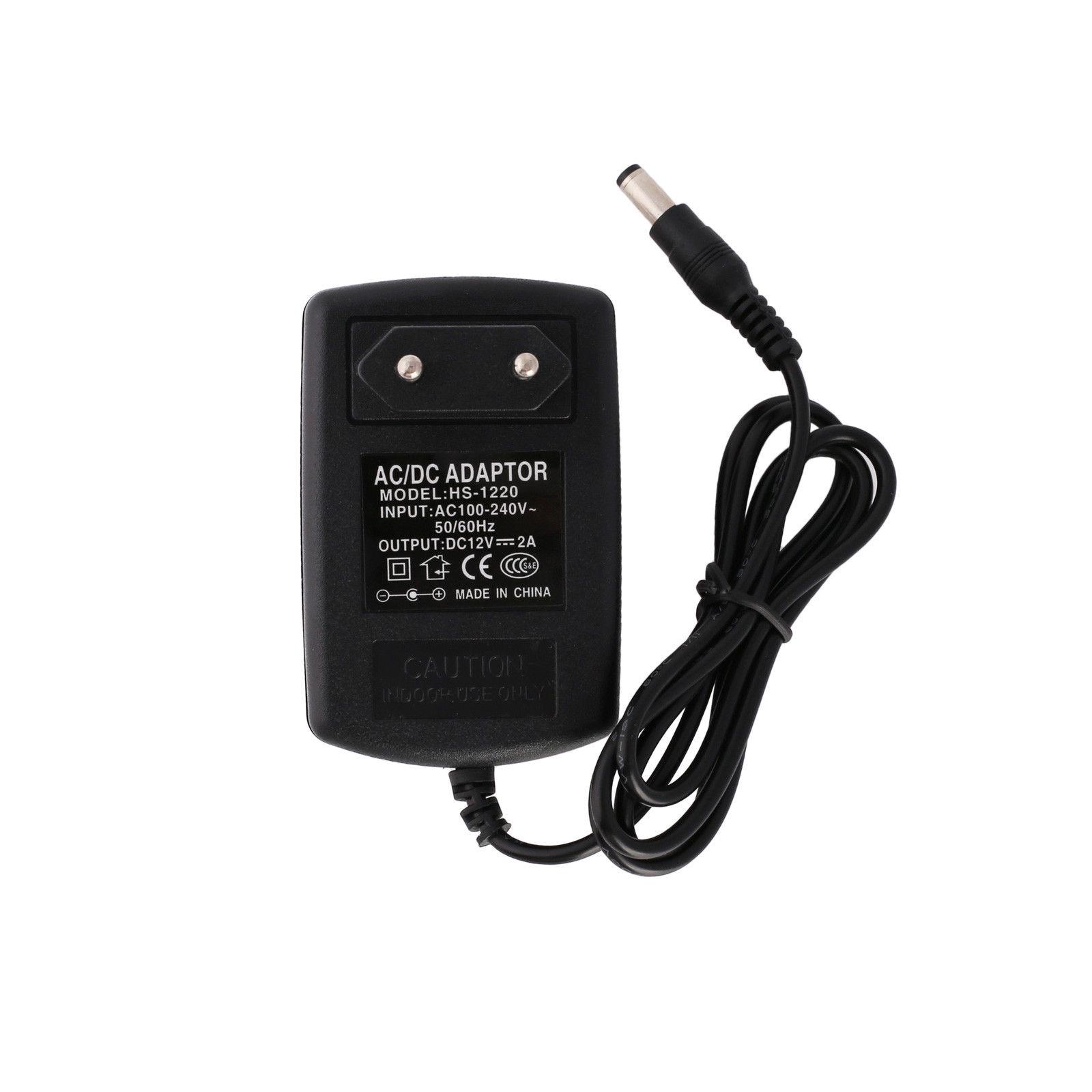 

Блок питания 12V 2A (ЕС Штекер) для светодиодной ленты