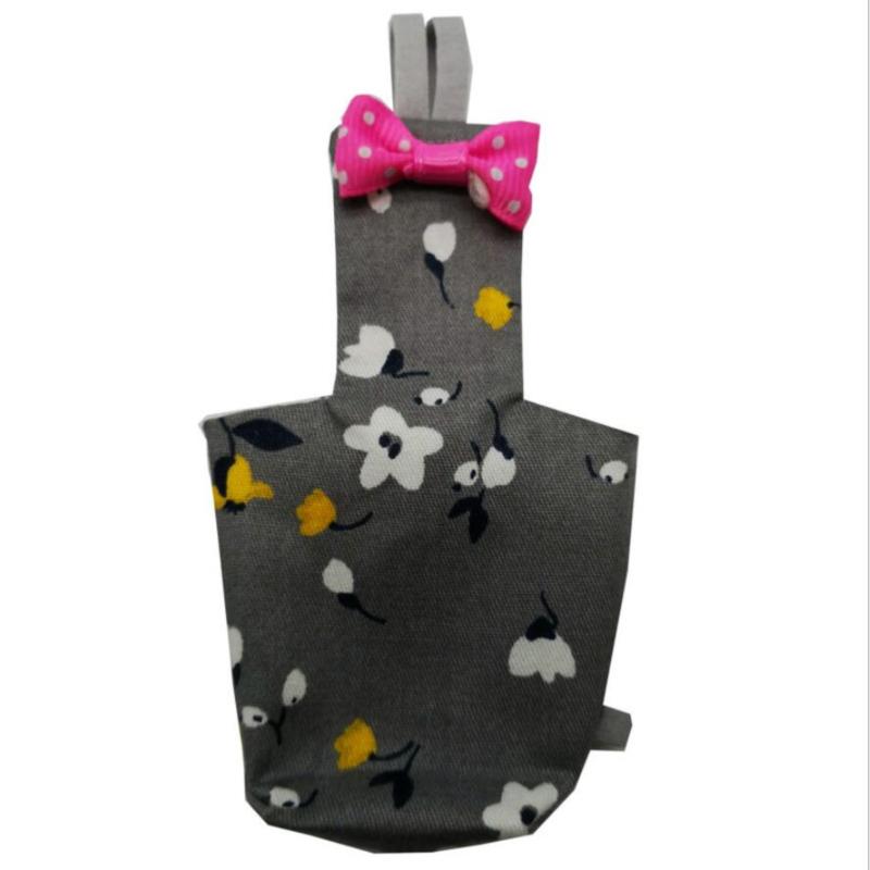 

Cute Colorful Fruit Floral Cockatiel Pigeons Small Medium Large Pet Birds Flight Suit Clothes Washable Parrot Diaper With Bowtie S