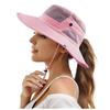 Women's Wide Brim Sun Hat - UV Protection Fisherman Hat for Outdoor Fishing, Cycling, Hiking & Beach