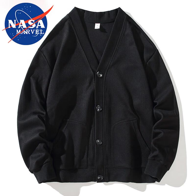 NASA MARVEL Unisex Fall/Winter Knit Cardigan