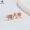 Hip-hop Stainless Steel Microphone Guitar Earring for Women Musical Ear Jewelry Girls Music Party Earrings Gift Accessories