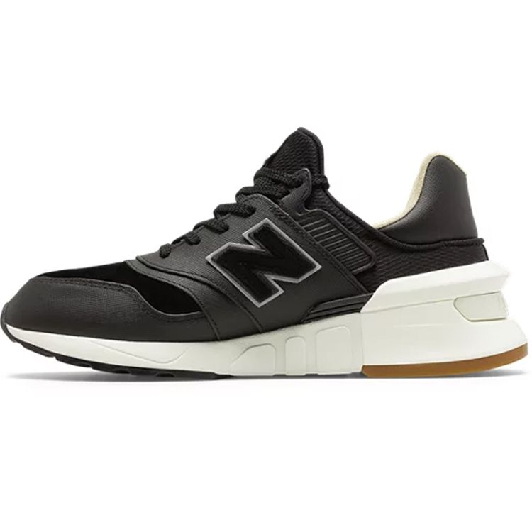 

New Balance 997S Черные кроссовки унисекс из сафьяновой кожи Sea-Salt MS997RB