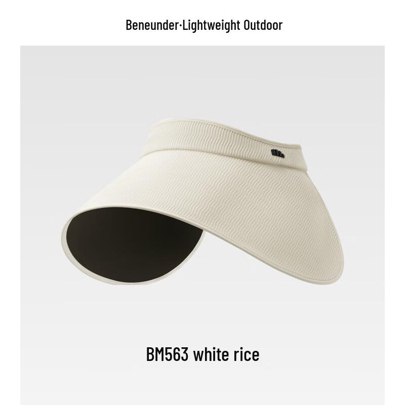 Beneunder Women's Full Face UV Protection Empty Top Sun Hat