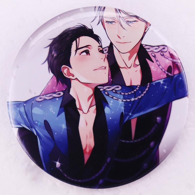 

Yuri on Ice!!! Boy Figure Skating Anime Pin Badge