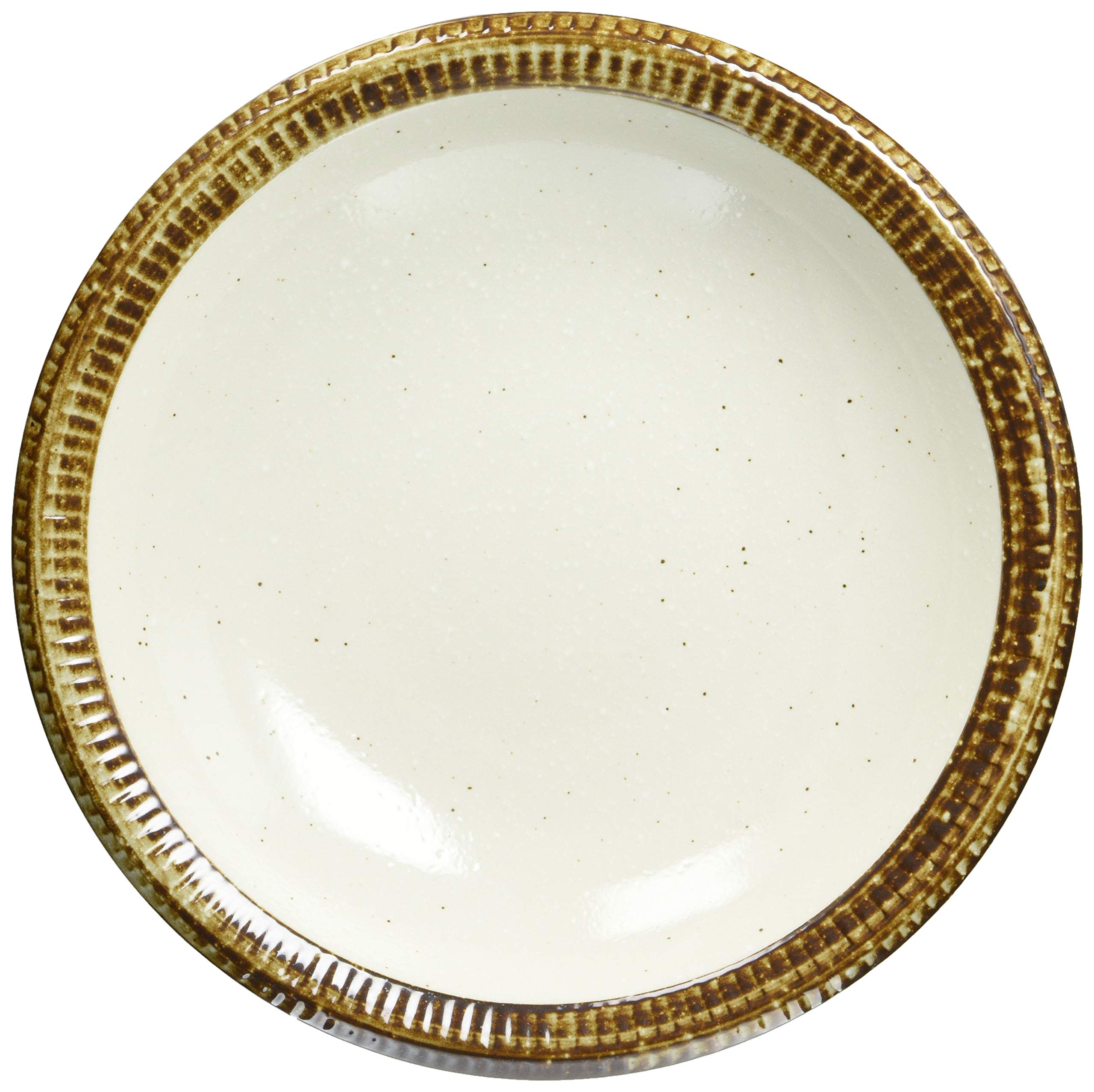

Mino ware Тарелка для пасты в порошке Fuchisabi 132-0805